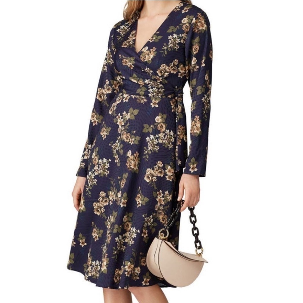 ANTHROPOLOGIE HUTCH Juliet Faux Wrap Dress
